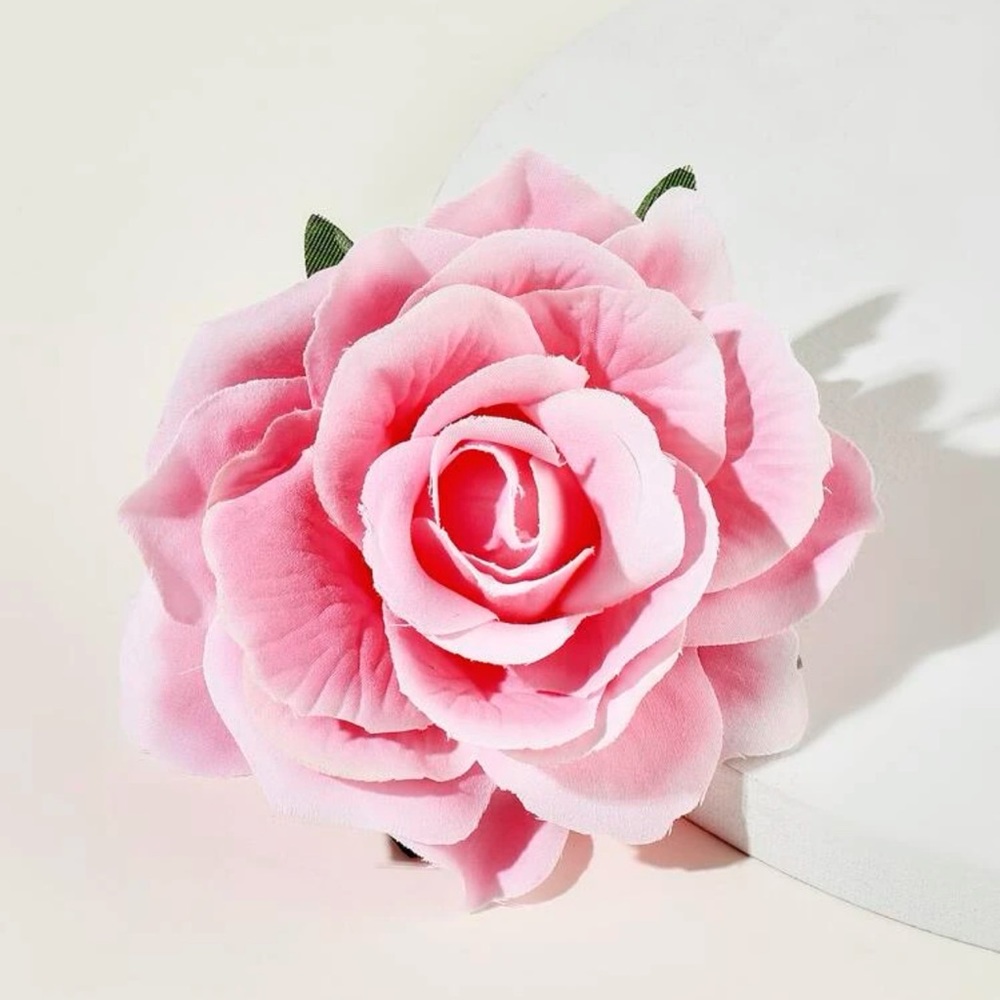 🌹 Lovely Oversized 3D Rose Floral Flower Hair Clip 🌹